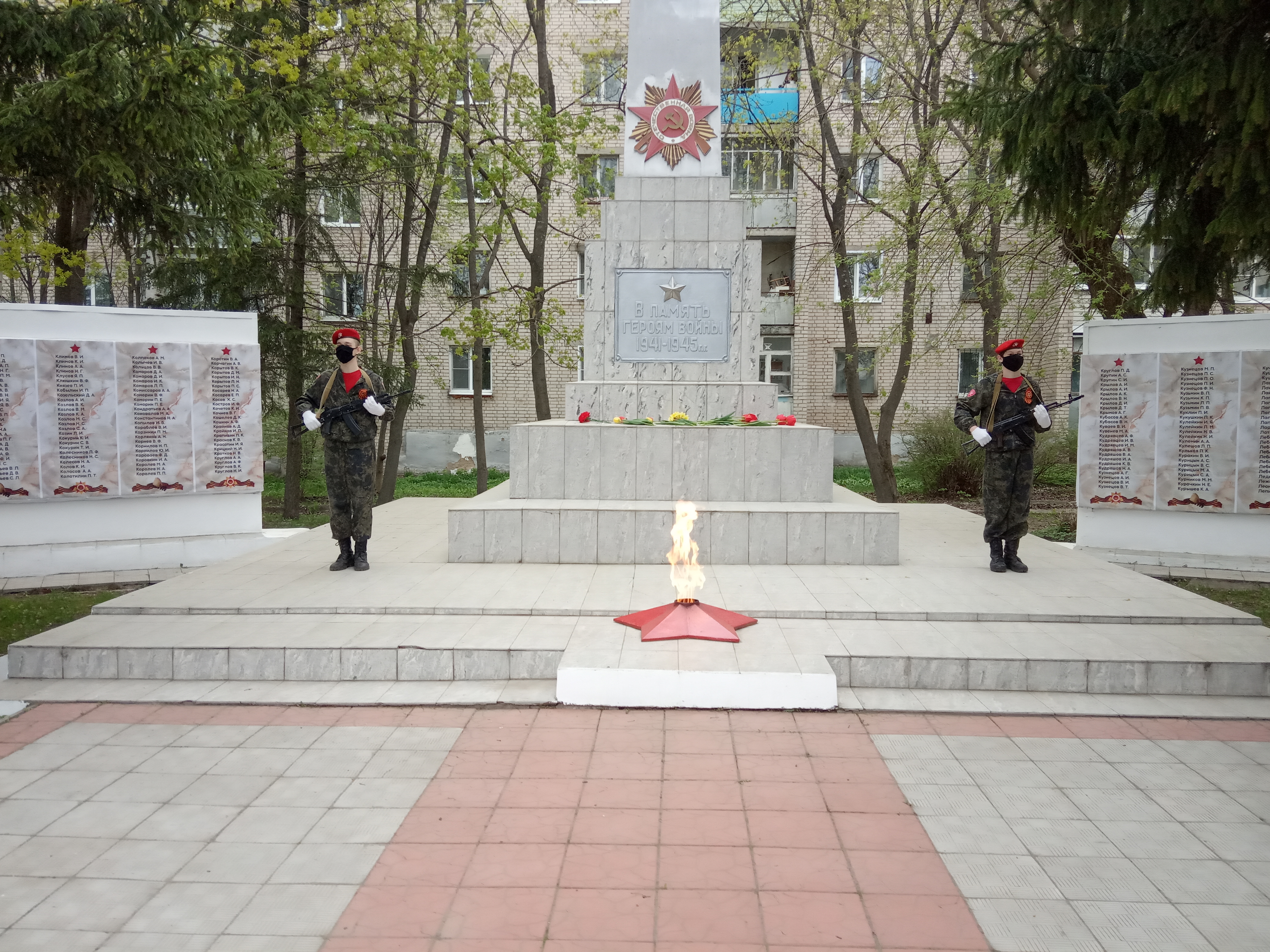 Юбилейный День Победы в Приволжске.